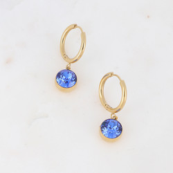Korvakorut, BOHM PARIS|Boucles Silas -safiirinsininen/kulta