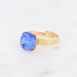 Sormus, BOHM PARIS|Bague Bea -sininen/kulta