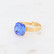 Sormus, BOHM PARIS|Bague Bea -sininen/kulta