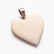 Kirurginteräskaulakoru, Rosegold Heart -sydänkaulakoru (ruusukulta)