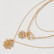 Kaulakoru, FRENCH RIVIERA|Chantal Necklace -kimaltava kukkakaulakoru