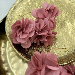 Korvakorut, FRENCH RIVIERA|Jasmine -kukkakorvakorut (roosa)
