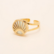 Sormus, BOHM PARIS|Bague Sunset -helmiäissimpukka luonnonkivisormus