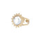 Sormus, BOHM PARIS|Bague Charlotta  -kirkaskivinen kristallisormus