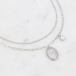 Kaulakoru, BOHM PARIS|Collier Max  -kerroskaulakoru (hopea)