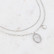 Kaulakoru, BOHM PARIS|Collier Max  -kerroskaulakoru (hopea)
