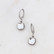 Korvakorut, BOHM PARIS|Boucles Celine Rhodium -kirkkaat korvakorut