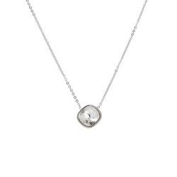 Kaulakoru, BOHM PARIS|Collier Léa -kirkas kristallikaulakoru (hopea)