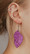 LEMPI-korvakorut, Pikku Vilja (violetinpinkki glitter)
