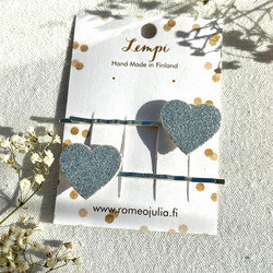 LEMPI-hiuspinnit, Lempi (hopea glitter)