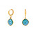 Korvakorut, BOHM PARIS|Boucles Léa -blue azur turkoosi