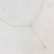 BOHM PARIS|Collier Yara -kirkas Y-kaulakoru (kulta)