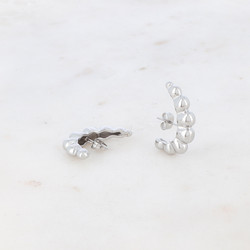 BOHM PARIS|Boucles Sabrina -hopeanväriset mansettikorvakorut