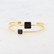 BOHM PARIS|Bracelet Nesma -musta onyx rannekoru