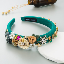 SUGAR SUGAR, Summer Nights Hairband in Green - vihreä hiuspanta
