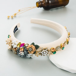 SUGAR SUGAR, Summer Nights Hairband in White -valkoinen hiuspanta