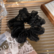 Scrunchie|SUGAR SUGAR, Lovely  -musta jätti hiusdonitsi sydämin