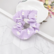 Scrunchie|SUGAR SUGAR, Poppy  -vaaleanvioletti kukkahiusdonitsi