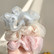 Scrunchie|SUGAR SUGAR, Dreaming  -kermansävyinen kukkahiusdonitsi