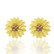 FRENCH RIVIERA|Summer Dahlia -keltaiset kukkakorvanapit