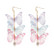 FRENCH RIVIERA|Butterfly Kiss -pitkät perhoskorvakorut