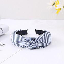 SUGAR SUGAR®, Saint Tropez Hairband -raidallinen hiuspanta (sininen)