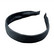 SUGAR SUGAR®, Norah Hairband -musta keinonahka comfy-hiuspanta