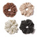 SUGAR SUGAR®, Autumn Mornings Scrunchie -valkoinen hiusdonitsi