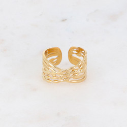 BOHM PARIS|Bague Wendy -kirurginterässormus (kulta)