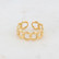 BOHM PARIS|Bague Coline -kirurginterässormus (kulta)