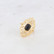 BOHM PARIS|Bague Sélina -kirurginterässormus onyx-luonnonkivellä