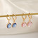 FRENCH RIVIERA|Josie Earrings -vihreät korvakorut