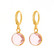 FRENCH RIVIERA|Josie Earrings -vaaleanpunaiset korvakorut