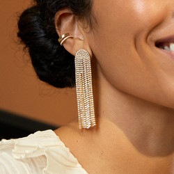 FRENCH RIVIERA|Skyla Earrings -kirkaskiviset strassikorvakorut
