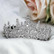 ROMANCE|Dyanna -hopeanvärinen korkea tiara
