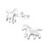 Lasten hopeanapit, Pretty Horse -hevoskorvakorut