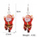 Joulukorvakorut, Santa Claus -joulupukki korvakorut