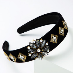 SUGAR SUGAR®, Paris 1921 Hairband -vintagehenkinen hiuspanta (harmaa)
