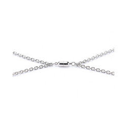 Kaulakoru, Silver Couple Necklace -rakkauskoru magneetilla