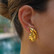 FRENCH RIVIERA|Ava Gold Earrings  -kirurginteräsnapit (kaksi kokoa)