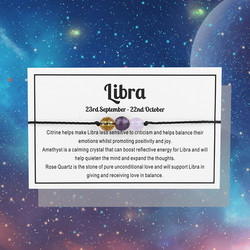 Rannekoru, Horoscope Bracelet -horoskooppikoru värillisillä kivillä