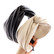 SUGAR SUGAR®, Teagan Hairband -ruskea keinonahka comfy-hiuspanta