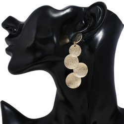 FRENCH RIVIERA|Varena Earrings in Gold -kivettömät korvakorut