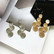 FRENCH RIVIERA|Varena Earrings in Gold -kivettömät korvakorut