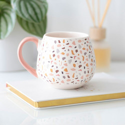 Muki, Terrazzo Mug -vaaleanpunainen muki