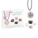 Build Your Own Crystal Necklace -luonnonkivi kaulakoru lahjapakkaus