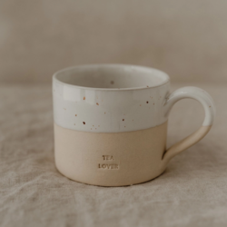 Muki, Tea Lover Mug -käsintehty tekstimuki
