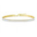 FRENCH RIVIERA|Carly  -kultainen kristalli choker