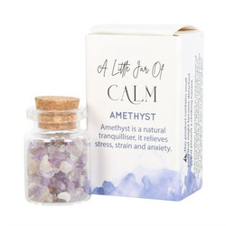 Jar of Calm, Amethyst -ametisti onnenkivipullo 