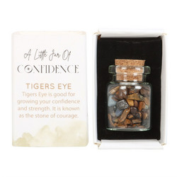 Jar of Confidence, Tigers Eye -tiikerinsilmä kivipullo 